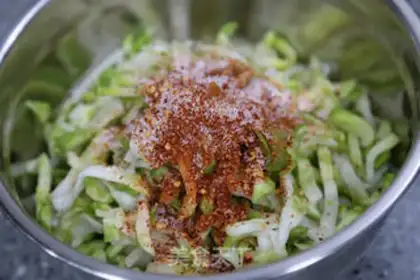 Make Homemade spicy veggies step 13