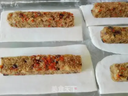 Make Taste rice rolls step 5