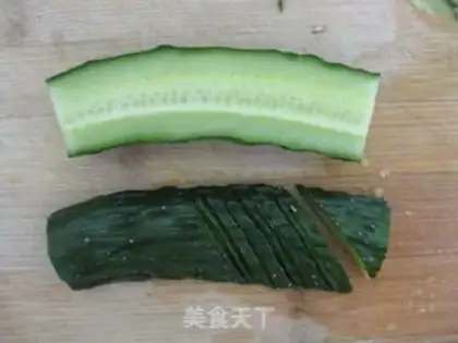 Make A simple cucumber step 17