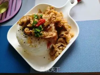 Make Fat cow rice step 10