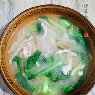 Make Squeeze meat soup step 5
