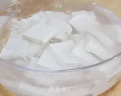 Make Sour sauce tofu step 0