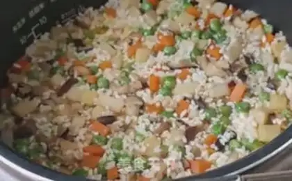 Make Potato-head rice step 7