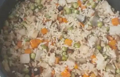 Make Potato-head rice step 8