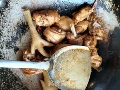 Make Potato chicken step 5