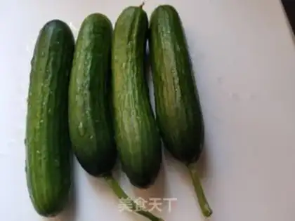 Make Wood and cucumber step 1