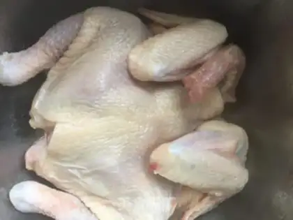 Make Salt chicken step 3