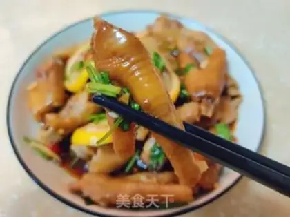 Make Net lemon chicken claw step 8