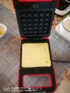 Make Coconut milk waffles step 8