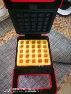 Make Coconut milk waffles step 9