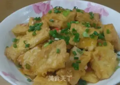 Make Fish tofu step 5