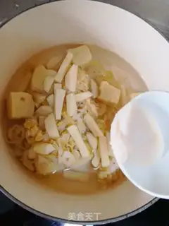 Make Tofu soup step 2
