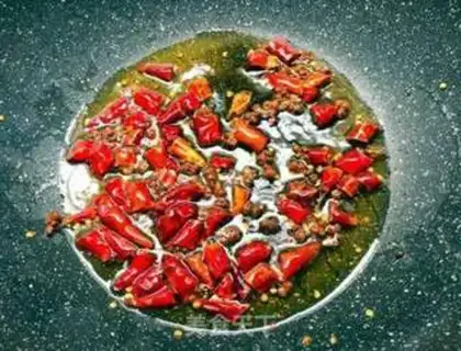Make Spicy duck blood step 2