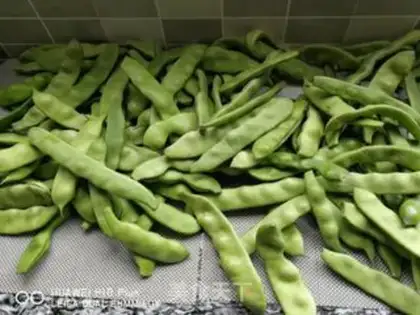 Make Frozen beans step 1