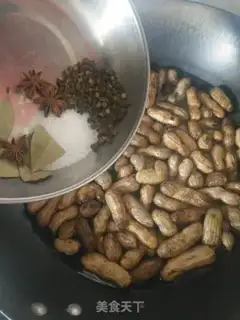 Make Five saline peanuts step 3