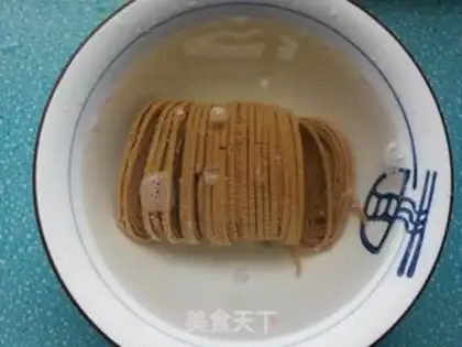 Make Garlic onion tofu step 2