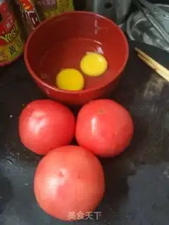 Make Tomato eggs dry noodles step 0