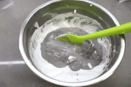 Make Black rice steam cake step 7