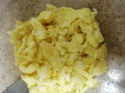 Make Egg-burned cabbage step 2