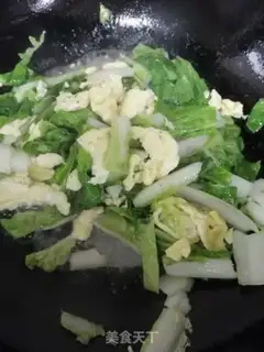 Make Egg-burned cabbage step 4