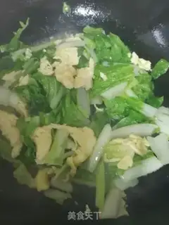 Make Egg-burned cabbage step 5