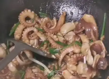 Make Skinny octopus step 3