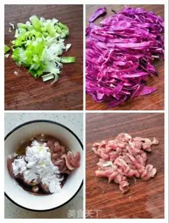 Make The tofu sprouts are sour step 2
