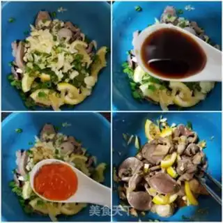 Make Sour lemon duck kidney step 5