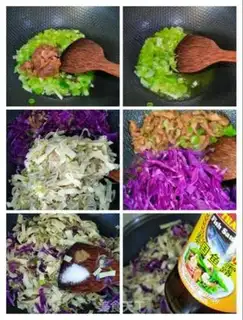Make The tofu sprouts are sour step 4
