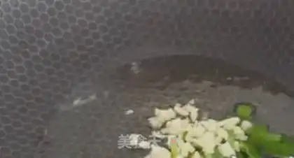 Make Corn ham and cucumber step 1