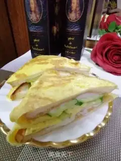 Make cucumber egg sandwich step 5