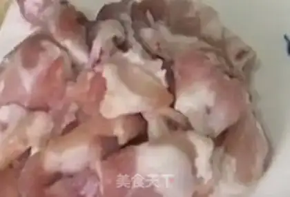 Make Five bouquets of meat step 1
