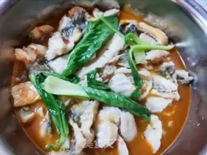 Make Boiled fish step 28