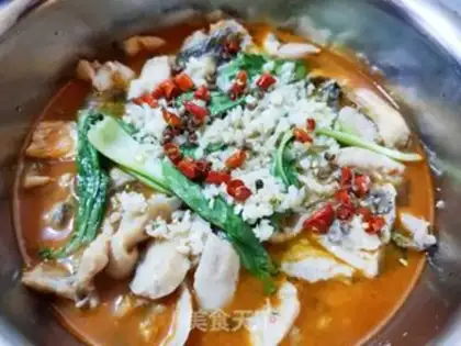 Make Boiled fish step 33