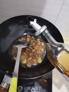 Make Bean fried meat step 3