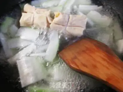 Make The meatloaf soup step 4