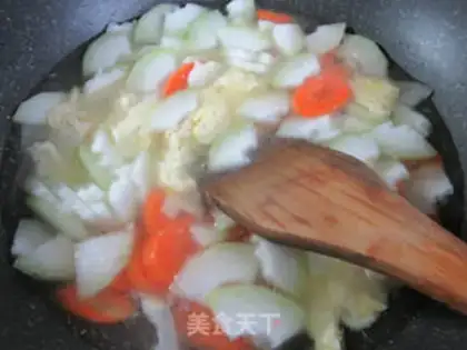 Make Carrot egg plaque soup step 3