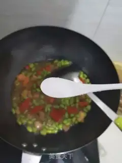 Make Bean fried meat step 8