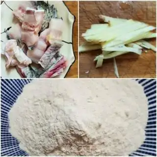 Make Fish bones step 0