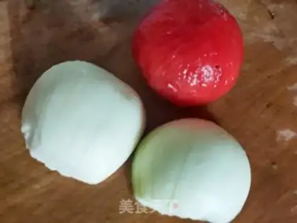 Make Onion fried eggs step 0