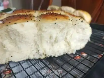 Make ♪ Bread at the bottom of honey step 40
