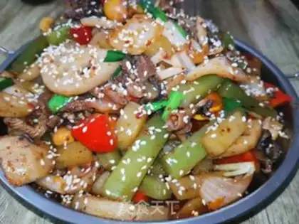 Make Dry-pot chicken step 12