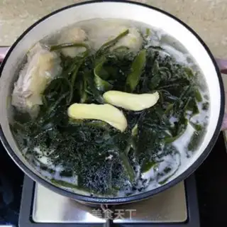 Make Lianko sea chord soup step 5