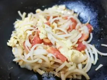 Make Onion fried eggs step 7