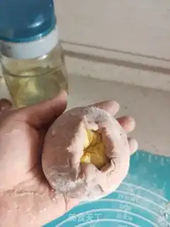Make Flower buns step 12