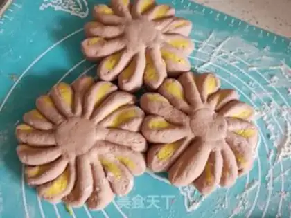 Make Flower buns step 20