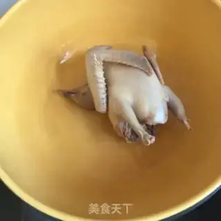 Make Ling Chi Dove soup step 3