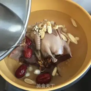 Make Ling Chi Dove soup step 5
