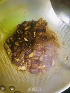 Make Spaghetti mushroom beef step 4