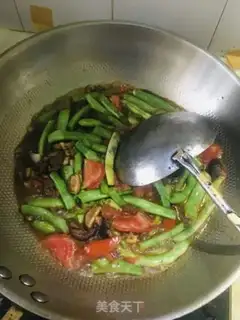Make Spaghetti mushroom beef step 5